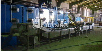 常州健达干燥生产的DWT网带式脱水蔬菜干燥机